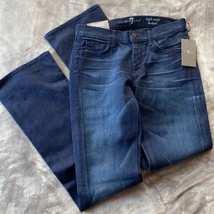 NWT 7 for all mankind High Waist Bootcut | Size 6